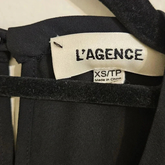 L'AGENCE Chiffon Blouse - Picture 3 of 6